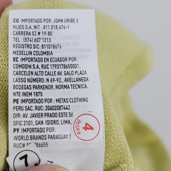 American Eagle Outfitters Womens Yellow Keyhole Cami Top Size M - Picture 10 of 16